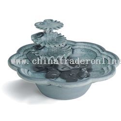 Venetian Tabletop Fountain w/ Three Tiers from China
